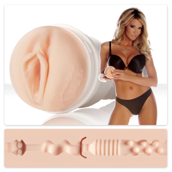 Fleshlight Girls Jessica Drake Heavenly masturbatorius, SuperSkin, skaidrus
