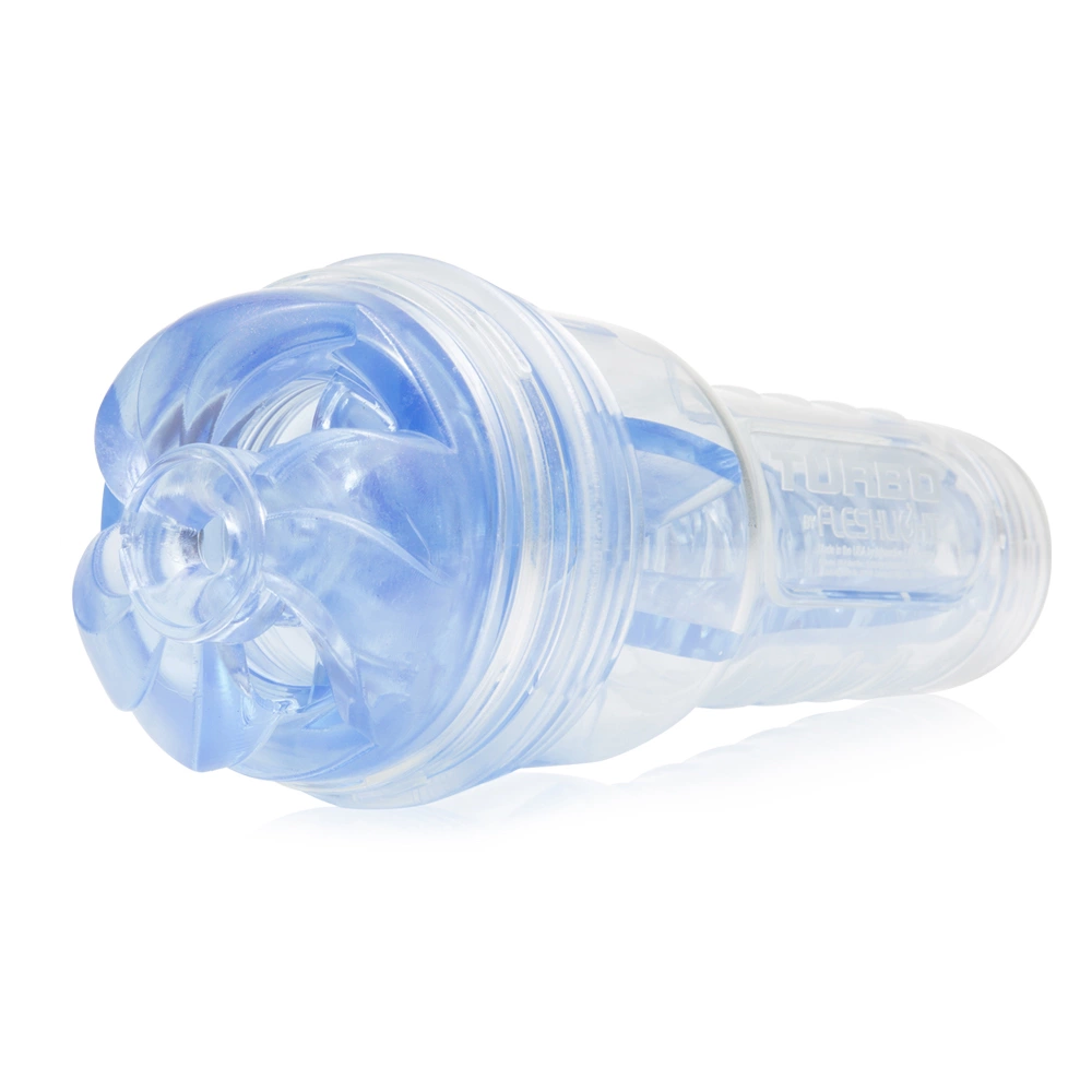 Fleshlight Turbo Thrust masturbatorius su trigubo įėjimo sistema, skaidrus