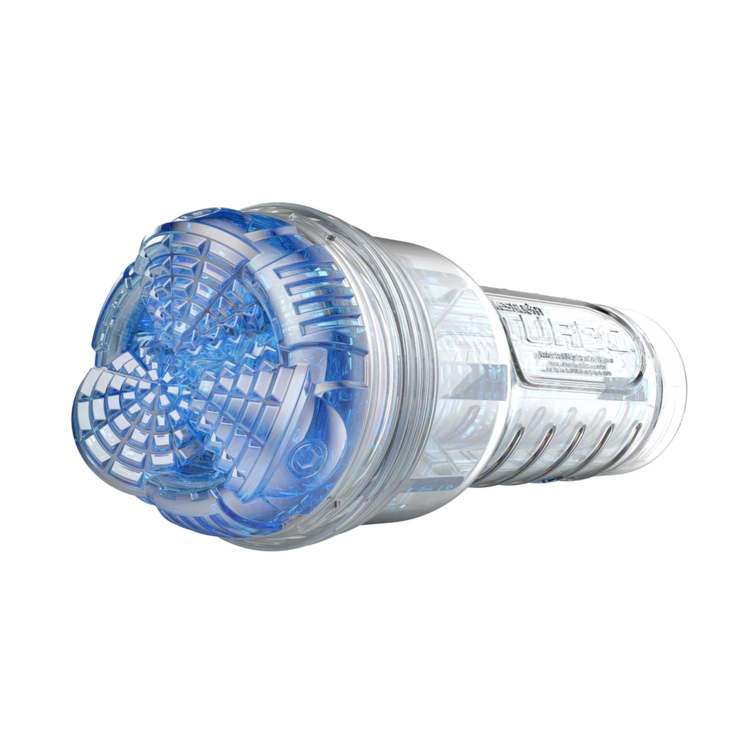 Fleshlight Turbo Core masturbatorius su daugiasluoksne vidine struktūra, skaidrus