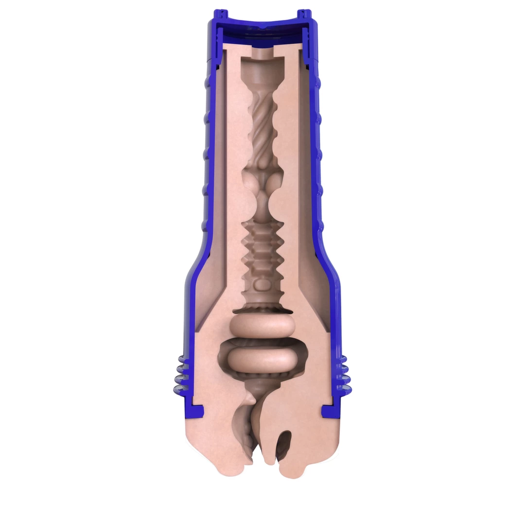Fleshlight Boost Blow Light masturbatorius su burnos formos įėjimu ir siurbimu