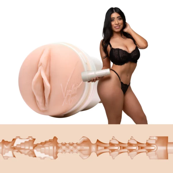 Fleshlight Girls Violet Myers Waifu masturbatorius, SuperSkin, 25 cm