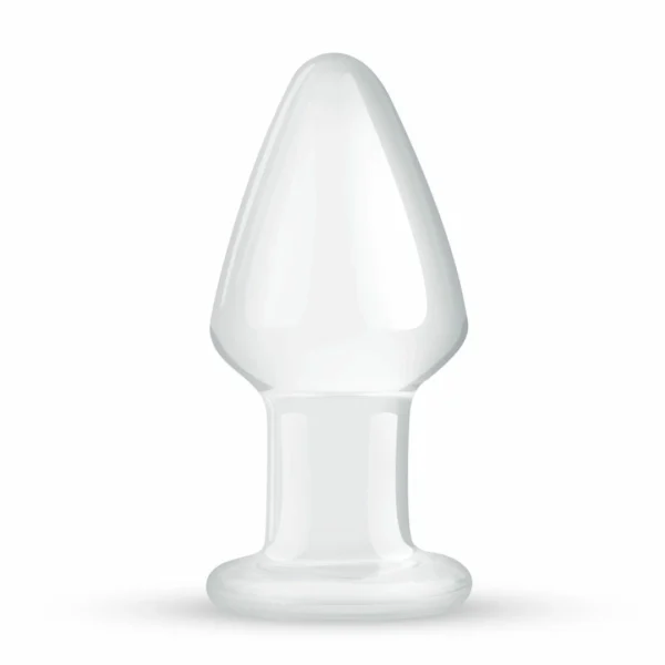 Gildo Glas No. 25 stiklinis analinis kaištis, vidutinis, skaidrus
