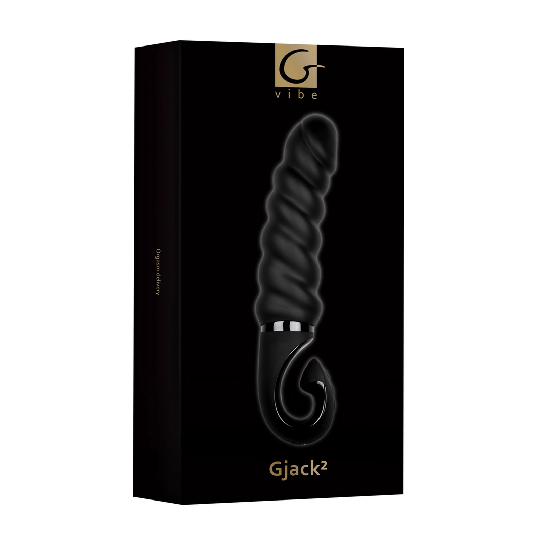 Gvibe Gjack 2 lenktas vibratorius iš Bioskin medžiagos