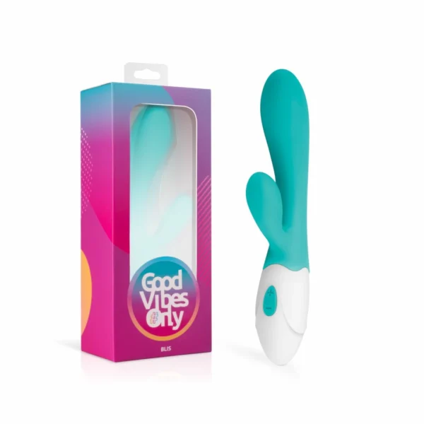 Good Vibes Only Blis rabbit tipo vibratorius, įkraunamas per USB, rožinis