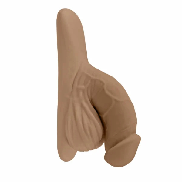 Gender X minkštas silikoninis penio imitatorius (packer), vidutinis, 12,7 cm