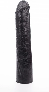 Hung System Benny dildo su siurbtuku, juodas, 25,5 cm