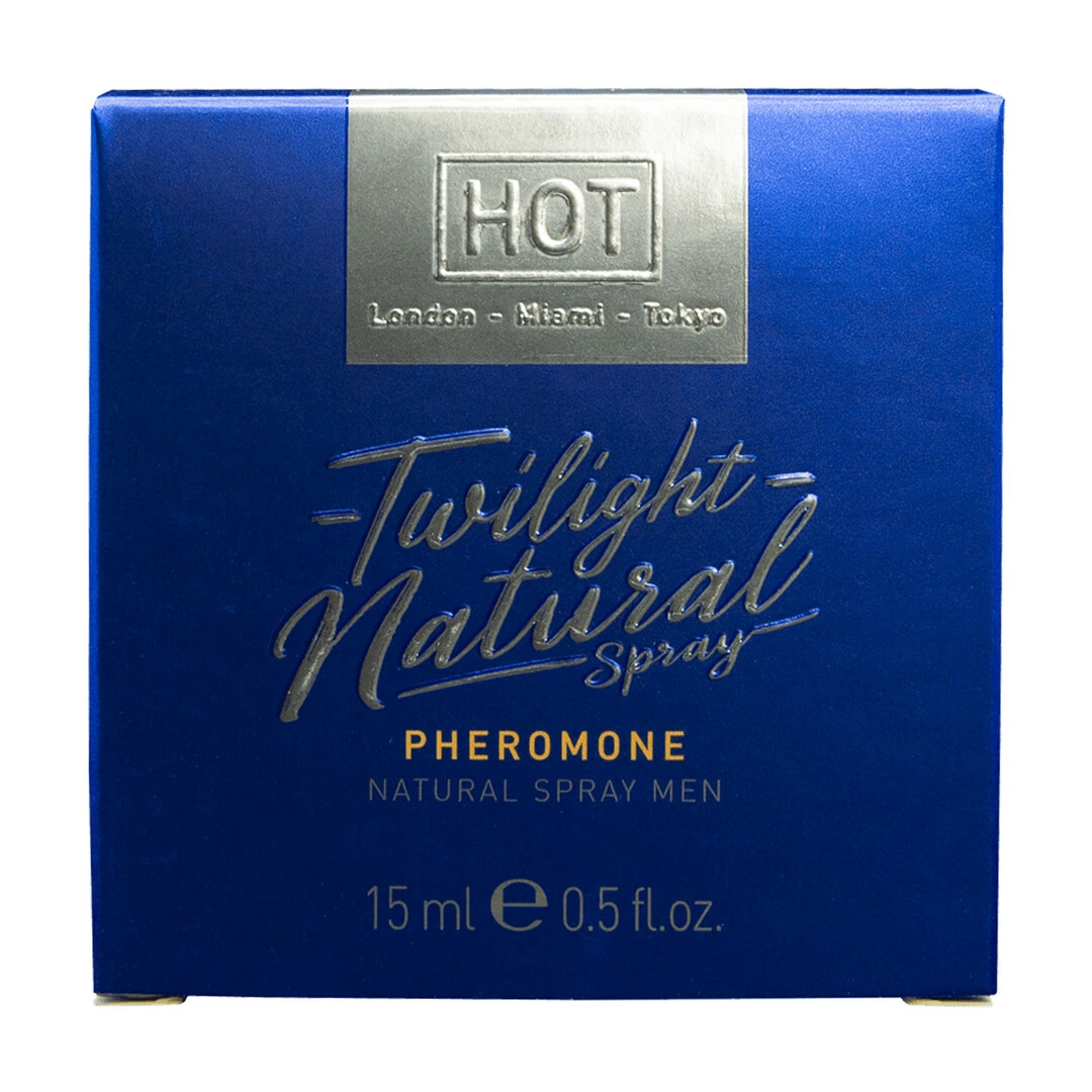 HOT Twilight bekvapis purškiklis vyrams su feromonais, 15 ml