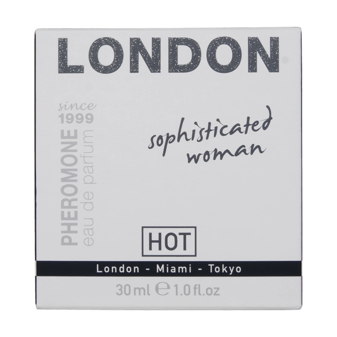 HOT London Sophisticated kvepalai moterims su feromonais, 30 ml