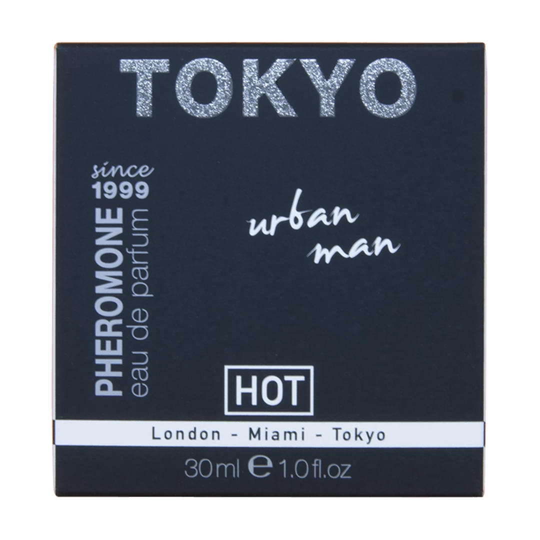 HOT Tokyo Urban kvepalai vyrams su feromonais, 30 ml