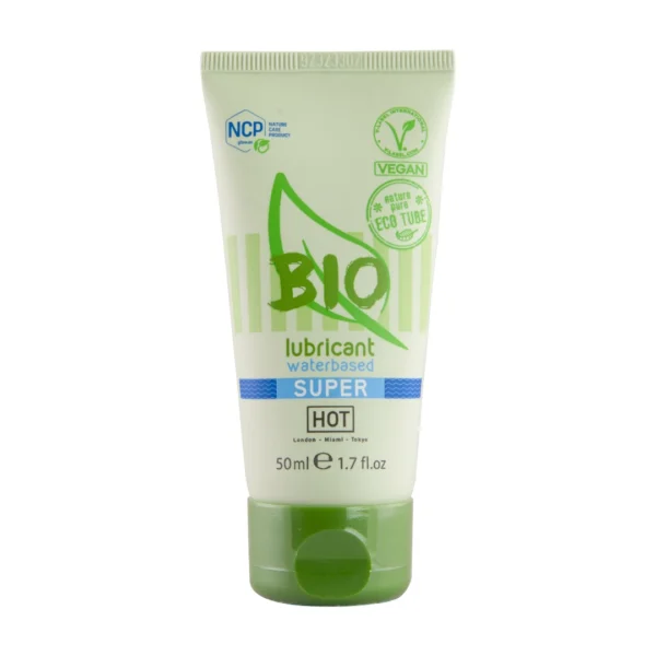 HOT Superglide veganiškas lubrikantas vandens pagrindu, 50 ml