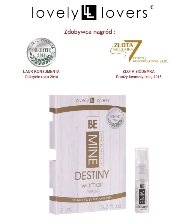 Lovely Lovers BEMINE DESTINY kišeniniai kvepalai, 2 ml