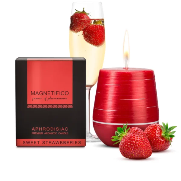 Magnetifico kvapioji žvakė, braškės