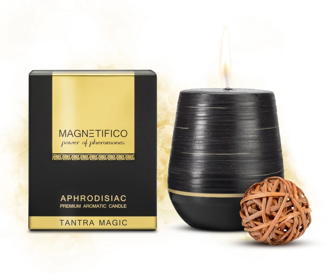 Magnetifico Tantra Magic kvapioji žvakė, santalmedis