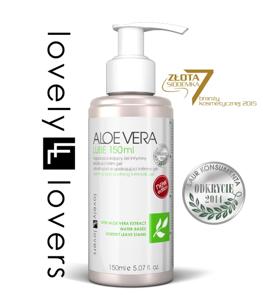 Lovely Lovers Aloe Vera lubrikantas vandens pagrindu, 150 ml