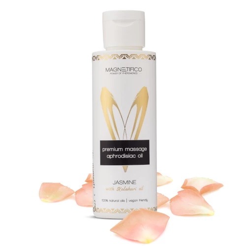 Magnetifico augalinis masažo aliejus, jazminų aromato, 100 ml