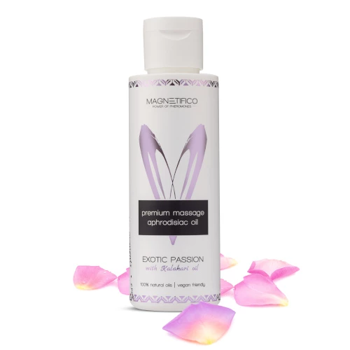 Magnetifico augalinis masažo aliejus, egzotinio aromato, 100 ml