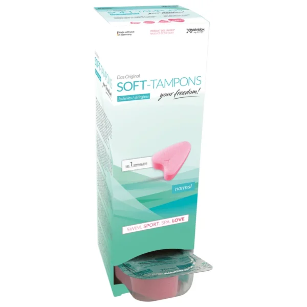 Joydivision Soft-Tampons Mini higieninės kempinėlės, 10 vnt., šviesiai rožinės