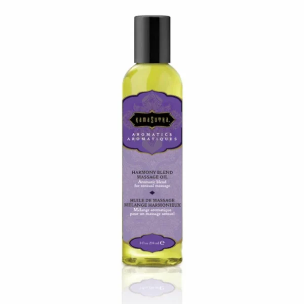 KamaSutra Harmony Blend masažo aliejus su kadagiais ir rozmarinais, 236 ml