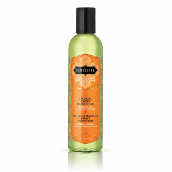 KamaSutra Naturals Tropical Fruits masažo aliejus, 236 ml
