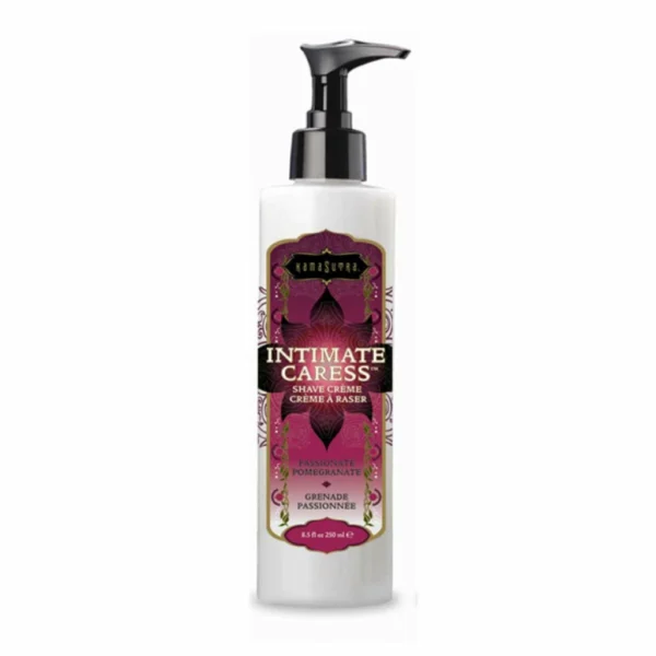 Kama Sutra Intimate Caress skutimosi kremas, granatų aromato, 250 ml