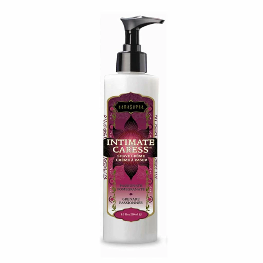 Kama Sutra Intimate Caress skutimosi kremas, granatų aromato, 250 ml