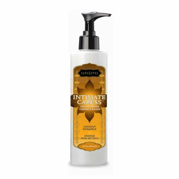 Kama Sutra Intimate Caress skutimosi kremas, kokosų ir ananasų, 250 ml