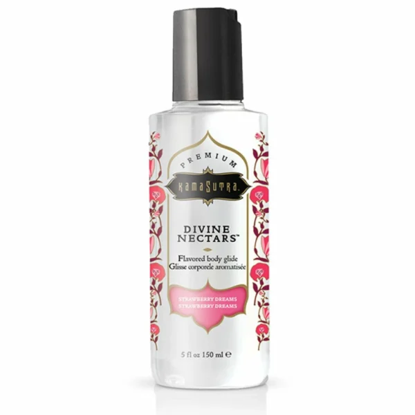 Kama Sutra Divine Nectars Strawberry Dreams lubrikantas vandens pagrindu, 150 ml