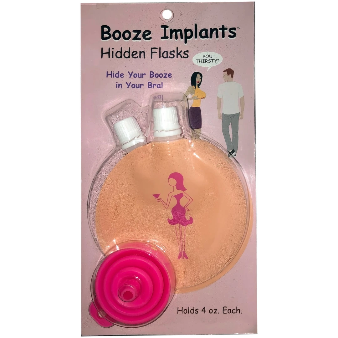 Kheper Games Booze Implants slaptos gertuvės gėrimams, 2 vnt.