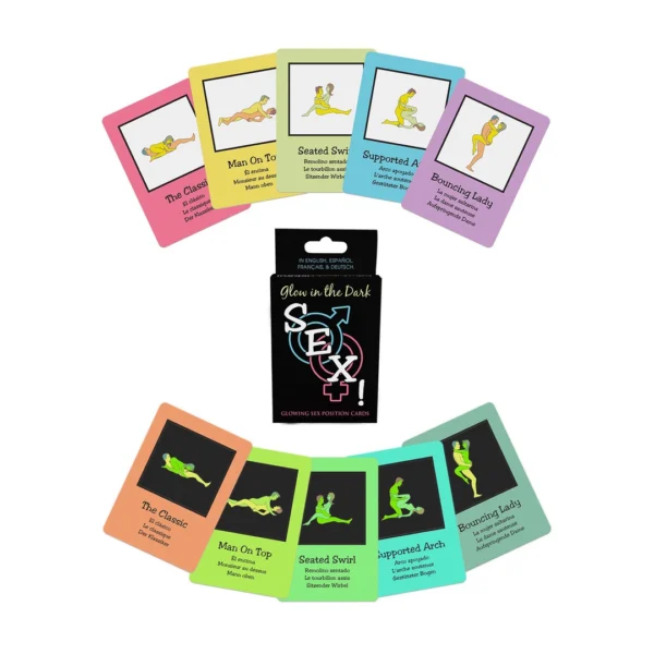 Kheper Games tamsoje šviečiančios fantazijų kortos, žaidimas poroms