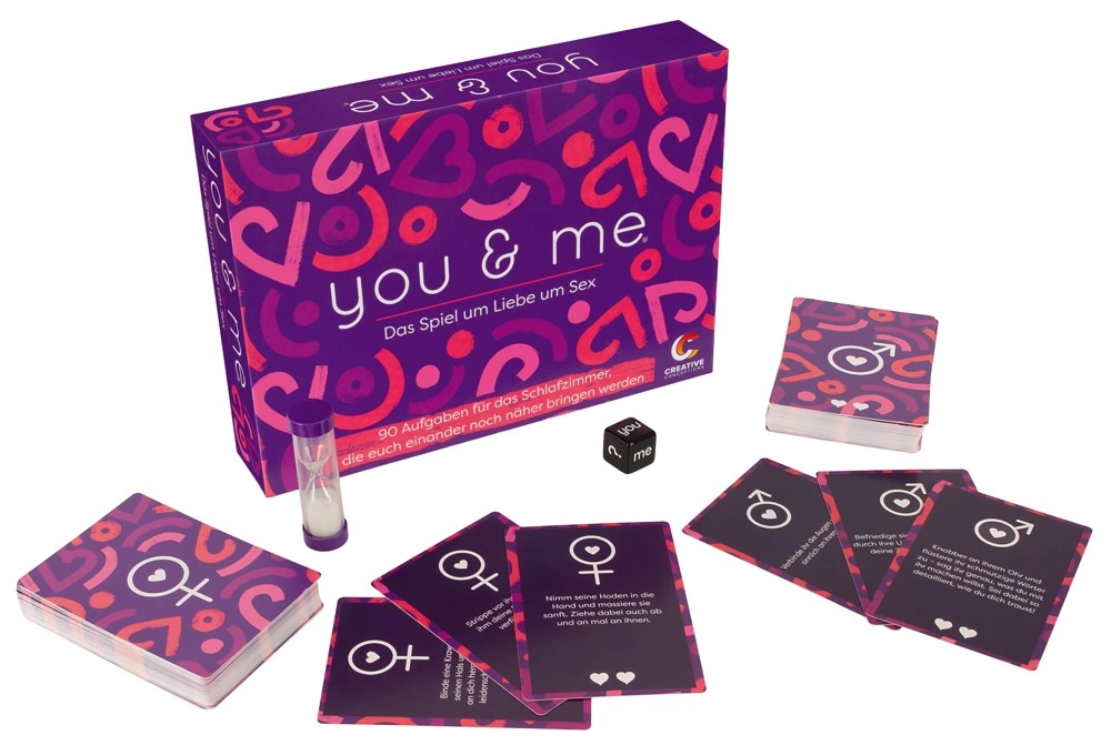 Kheper Games You & Me žaidimas poroms, vokiečių kalba