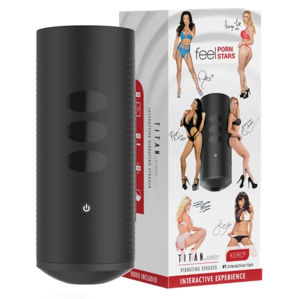 Kiiroo Titan interaktyvus masturbatorius su 9 vibracijos varikliais, Pornstars Experience