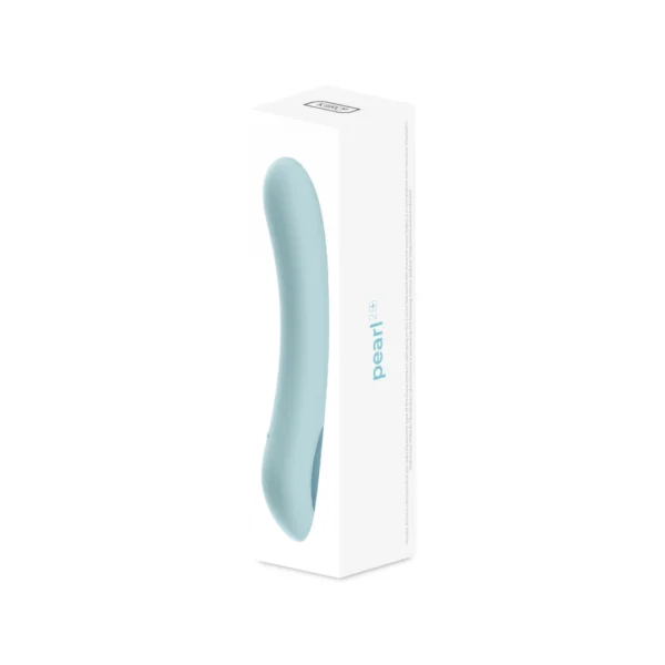 Kiiroo Pearl2 Plus G taško vibratorius su programėle ir Bluetooth, turkio spalvos