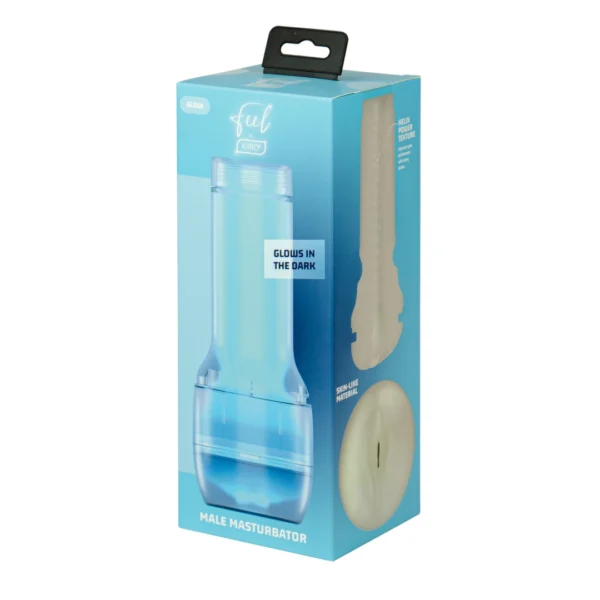 Kiiroo FeelGlow PBC masturbatorius, šviečiantis tamsoje, ribotas leidimas