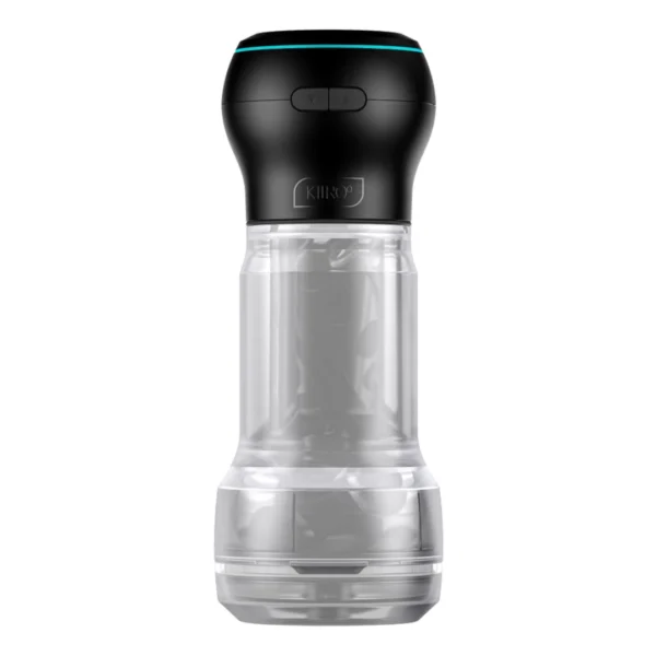 Kiiroo Feel Crystal Pocket ir PowerBlow rinkinys: masturbatorius su siurbimu, skaidrus