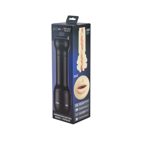 Kiiroo Feel Mouth masturbatorius, suderinamas su Keon ir PowerBlow, TPE