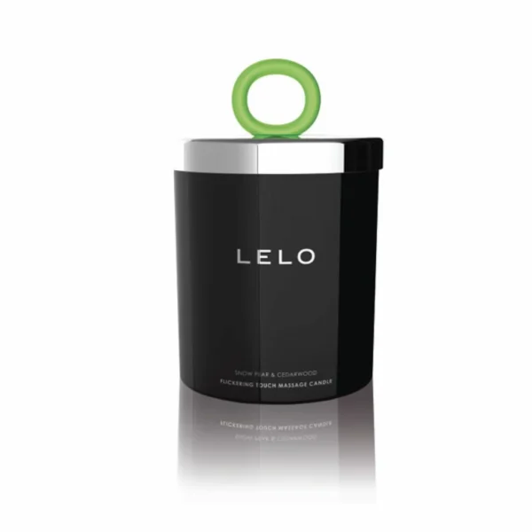 LELO masažo žvakė Snow Pear & Cedarwood, 150 g