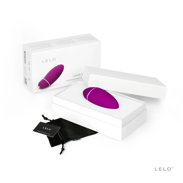 LELO Luna Smart Bead Kėgelio kamuoliukas su jutikliais, 5 lygiai, Deep Rose