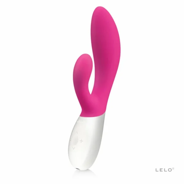 LELO Ina Wave vibratorius su dviguba stimuliacija ir WaveMotion judesiu, Cerise