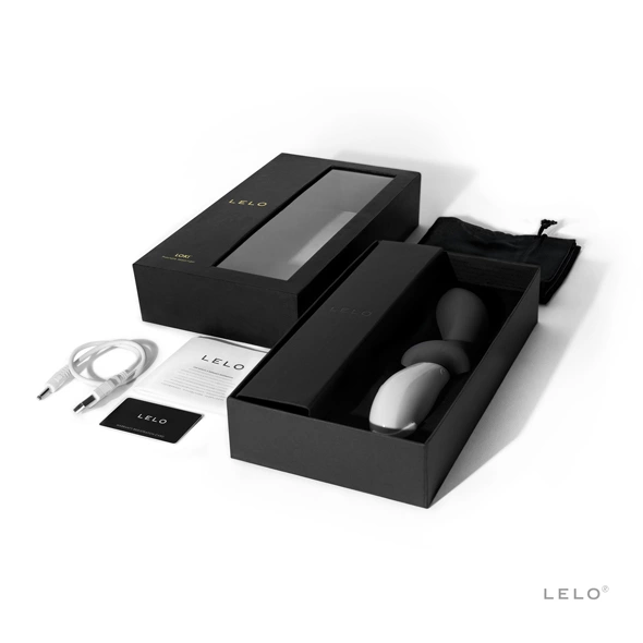 LELO Loki analinis masažuoklis su platėjančiu pagrindu, Obsidian Black