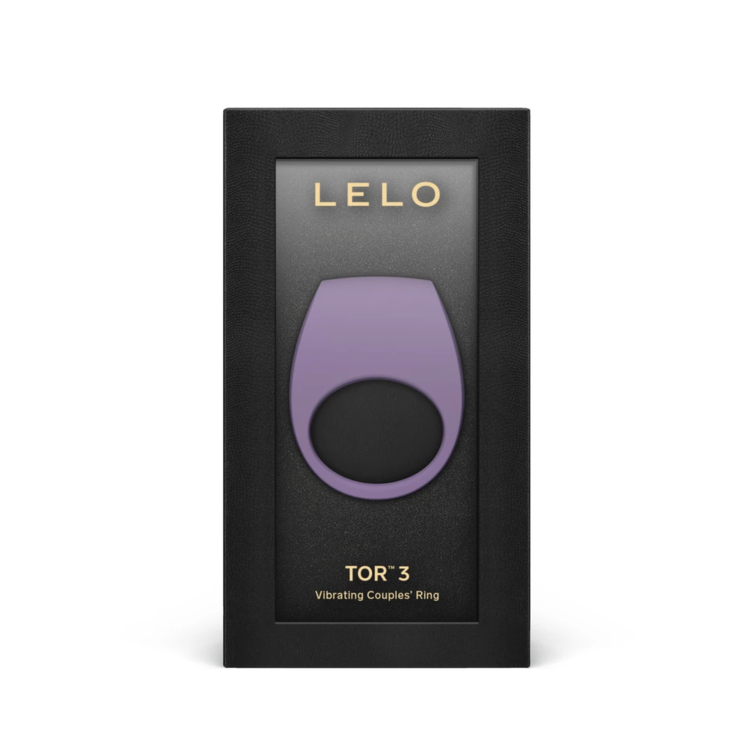 LELO Tor 3 vibruojantis varpos žiedas, valdomas programėle, Violet Dusk