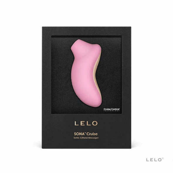 LELO Sona Cruise klitorio stimuliatorius su garso bangų technologija, rožinis