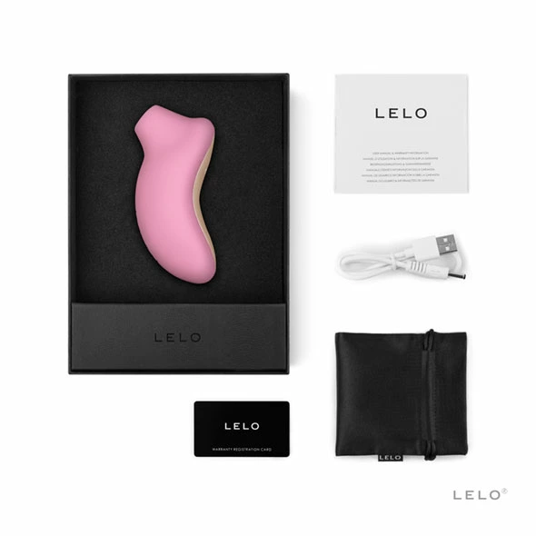 LELO Sona Cruise klitorio stimuliatorius su garso bangų technologija, rožinis