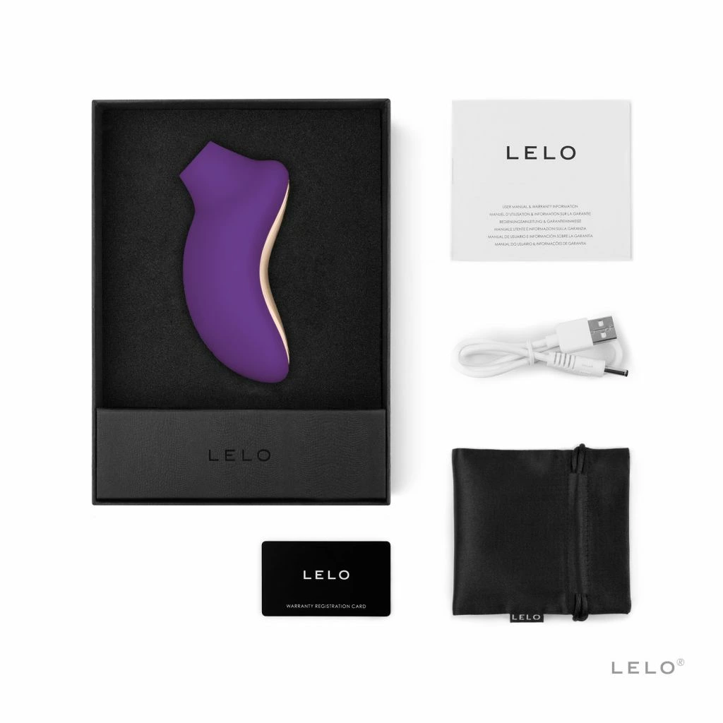 LELO Sona 2 Cruise klitorio stimuliatorius su garso bangų technologija, violetinis