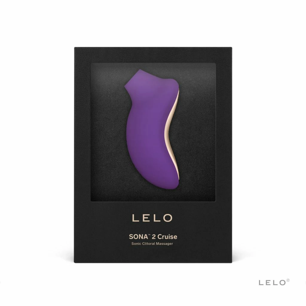 LELO Sona 2 Cruise klitorio stimuliatorius su garso bangų technologija, violetinis