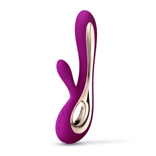 LELO Soraya 2 rabbit tipo vibratorius su WaveMotion judesiu, Deep Rose