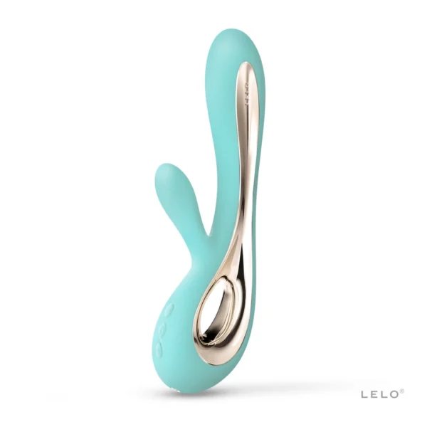 LELO Soraya 2 rabbit tipo vibratorius su WaveMotion judesiu, Aqua