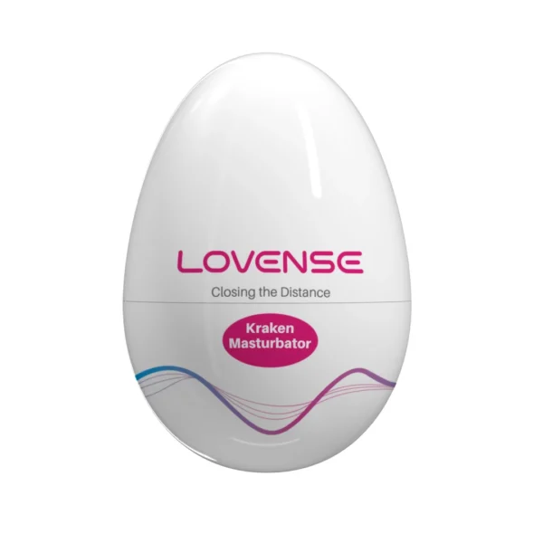 Lovense Kraken vienkartinis tamprus masturbatorius, TPE, iki 20 cm