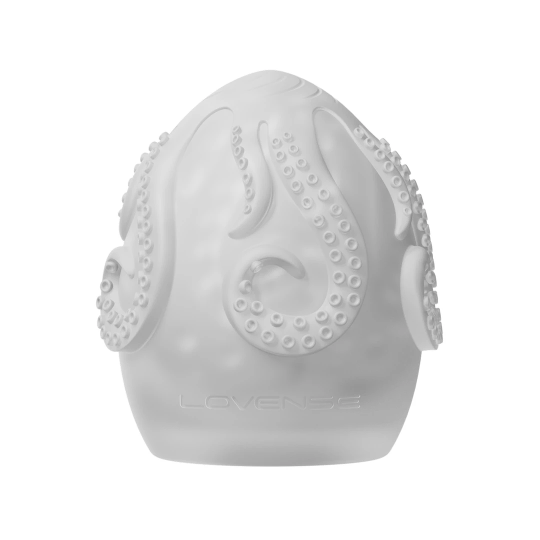 Lovense Kraken vienkartinis tamprus masturbatorius, TPE, iki 20 cm