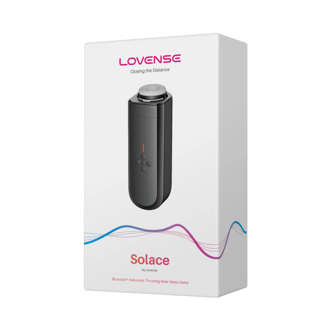 Lovense Solace automatinis masturbatorius su stalo laikikliu, valdomas programėle