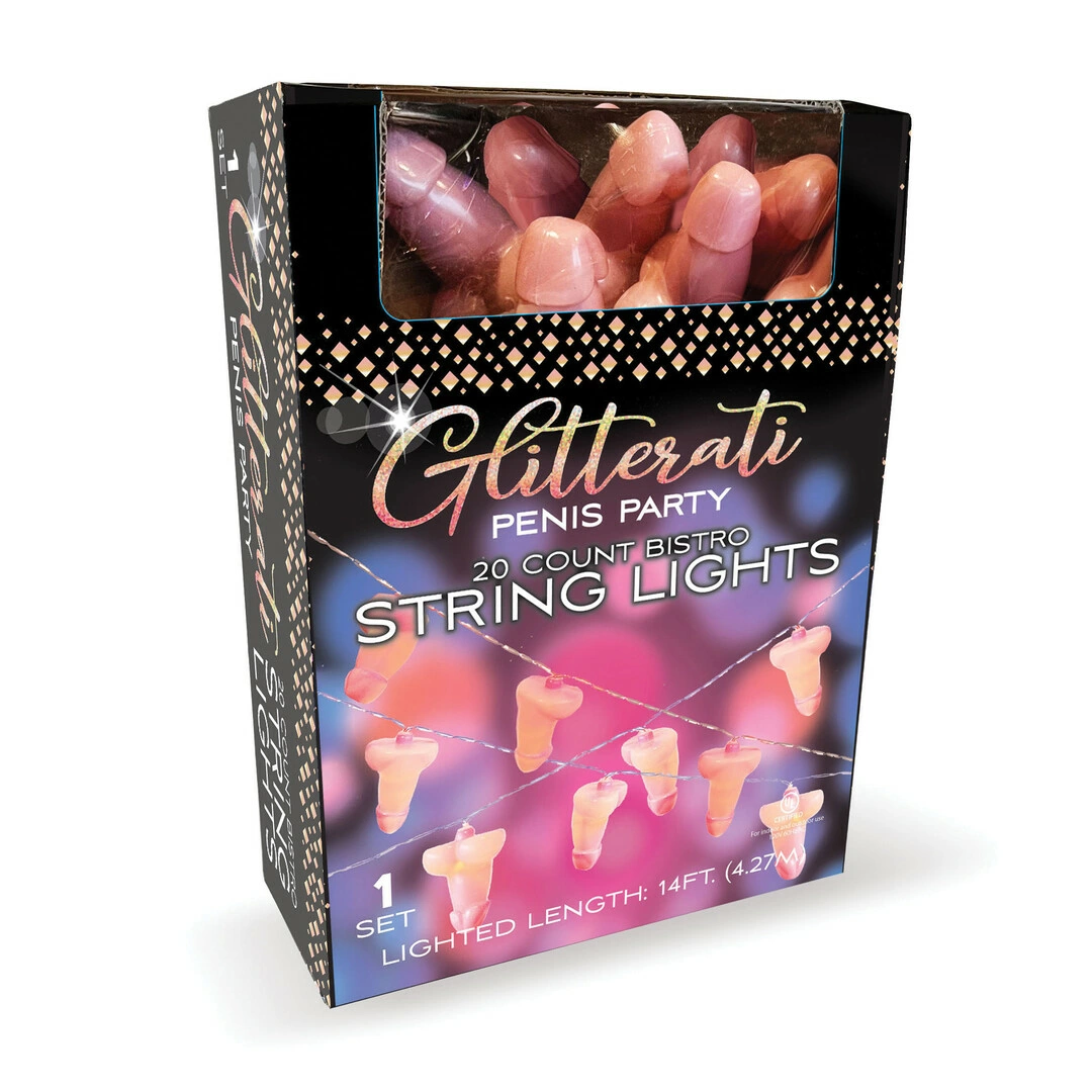 Little Genie Productions Glitterati LED girlianda, 20 lempučių, veikia baterijomis